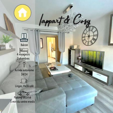 Le Cafe Charmant, Appartement Dans Immeuble Avec Parking Barriere, Balcon LʼArbresle Dış mekan fotoğraf